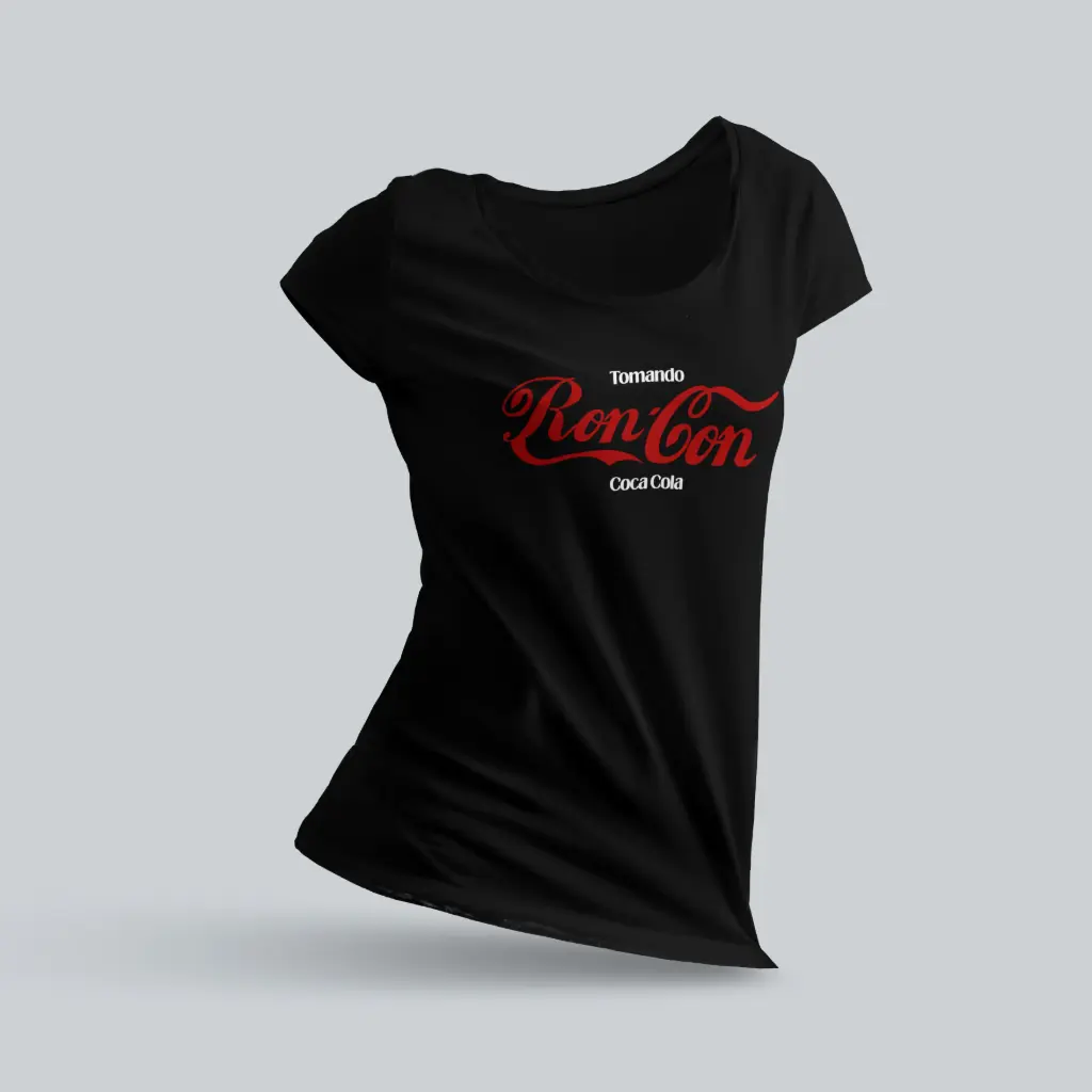 Ron con Coca Cola - Mr. Chivo (Negro, Dama)